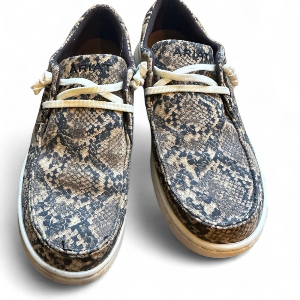 Ariat‎ Brand Snakeskin Patterned Casual Shoes